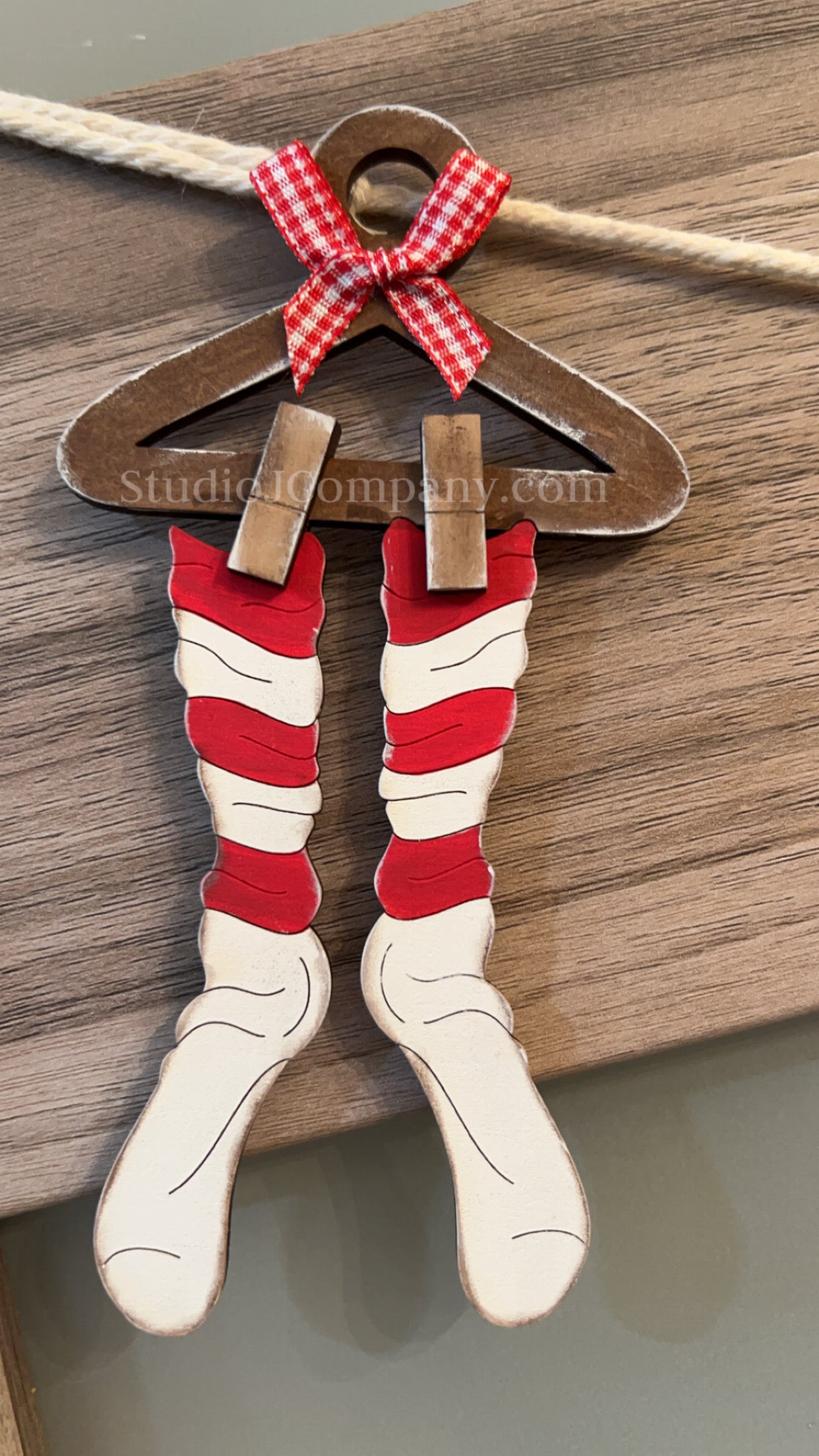 Santa’s Laundry - Individual or Set of 3 - DIY Ornament Kits