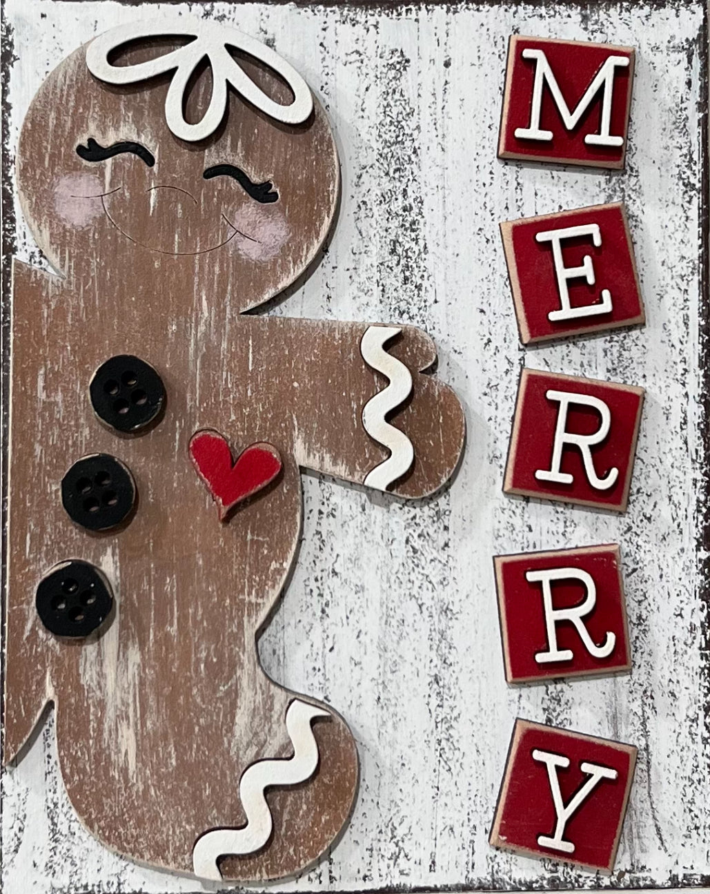 Gingerbread Tag Ornament