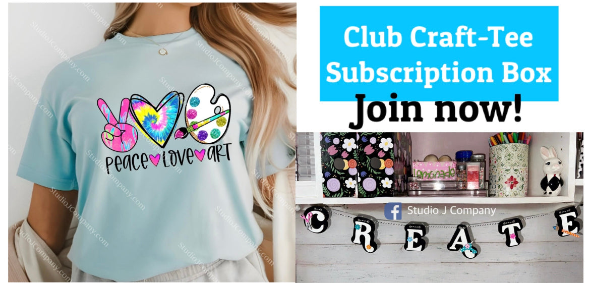 Club Craft-Tee - Monthly Subscription Box