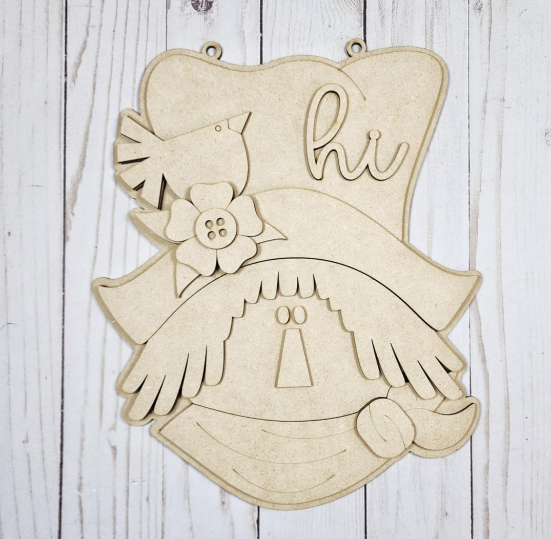 Scarecrow Doorhanger DIY kit