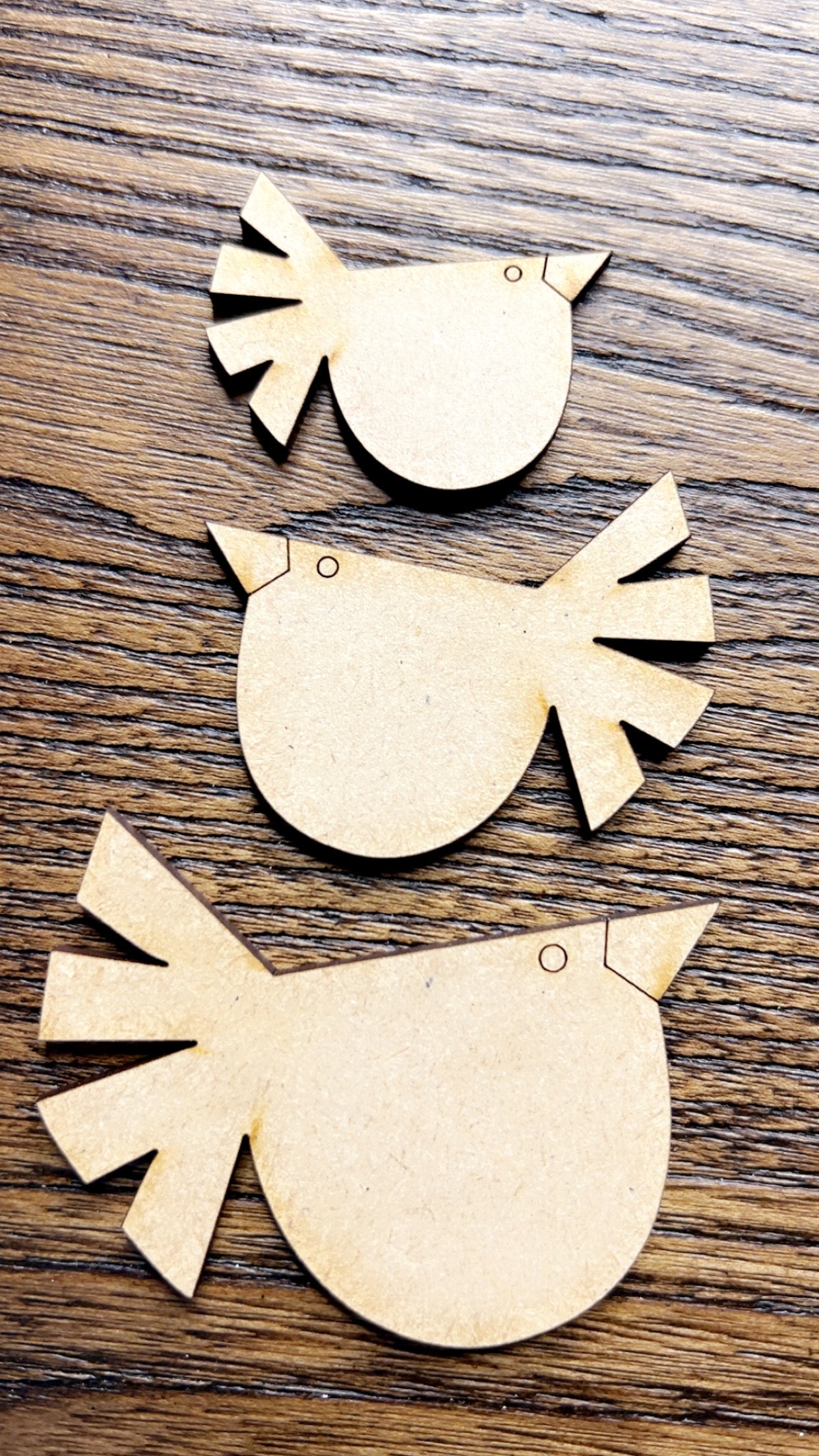 Crows Trio- Crafty embellishments