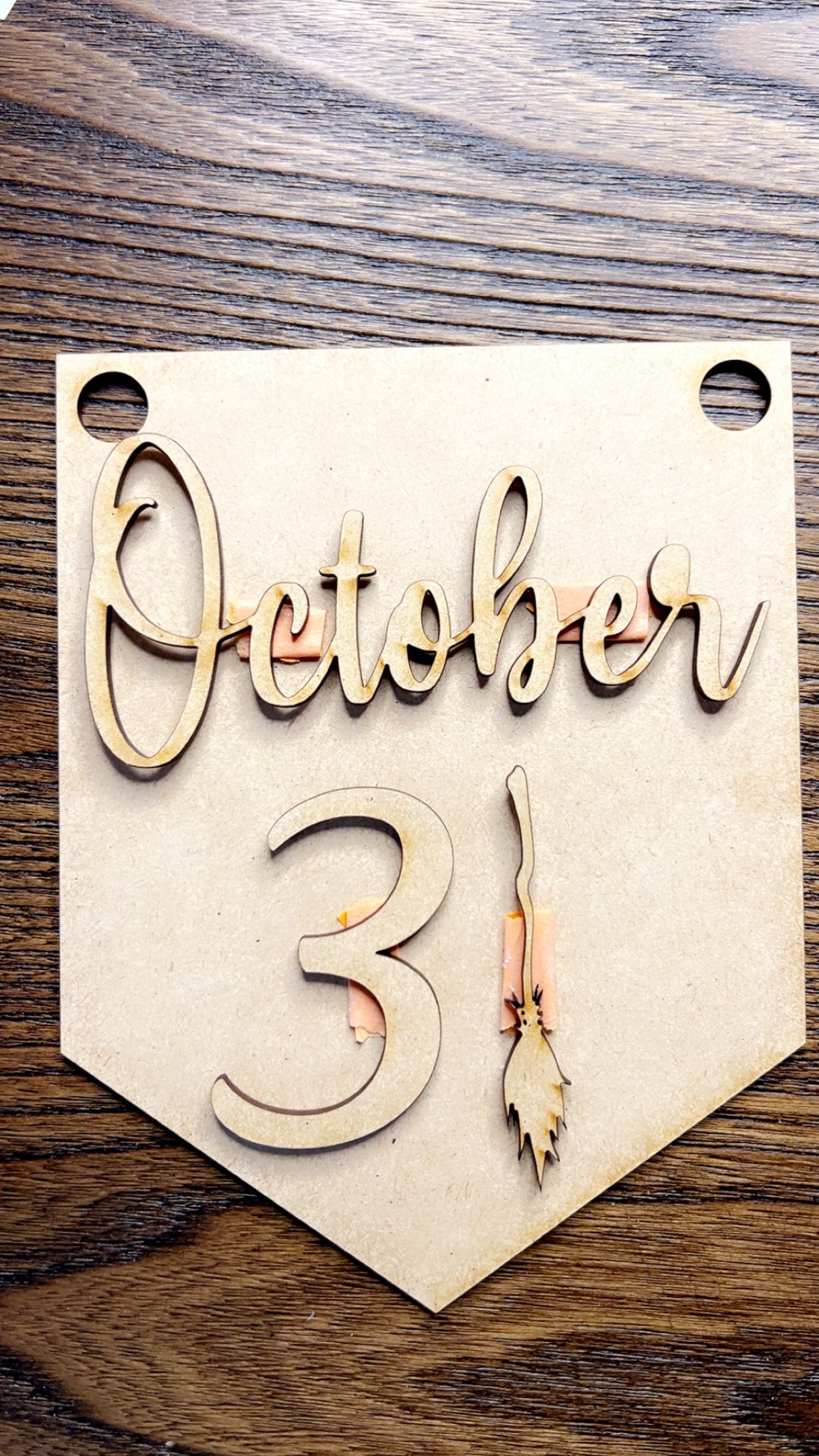 October 31 sign- diy kit