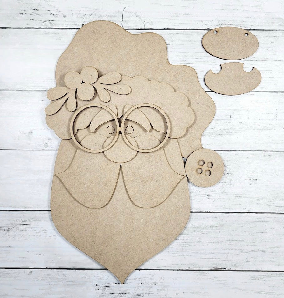 Santa Door Hanger