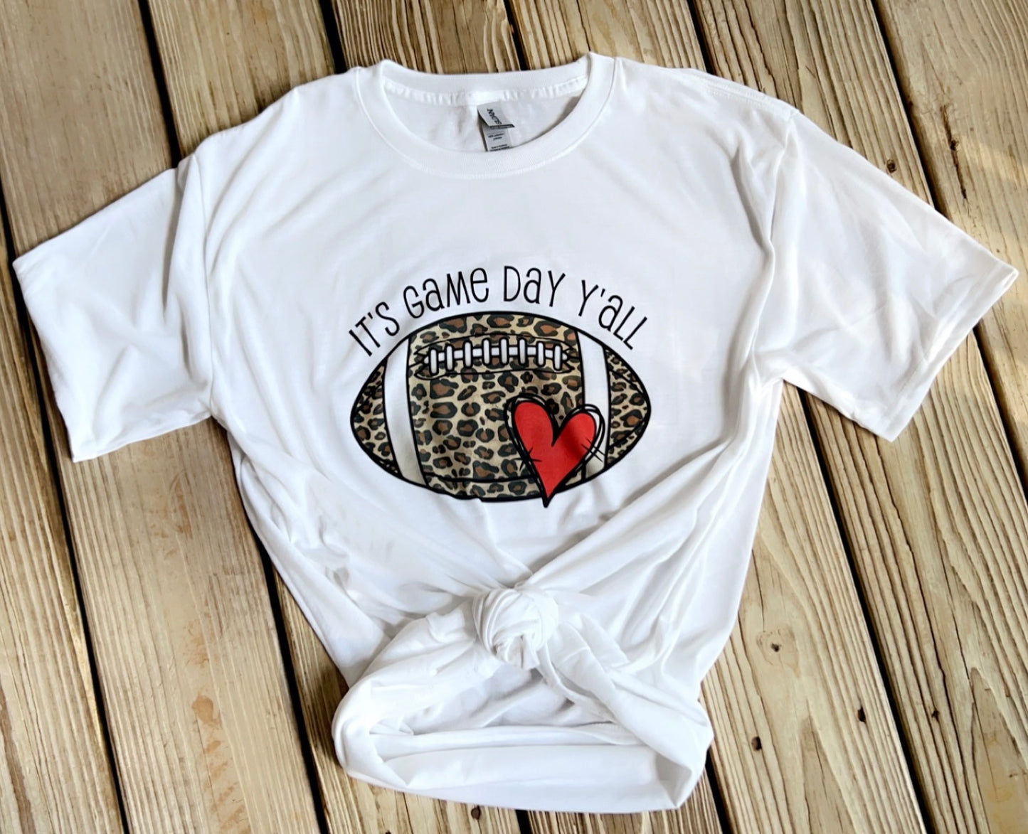 It’s Game Day Y’all - Leopard Football Tee