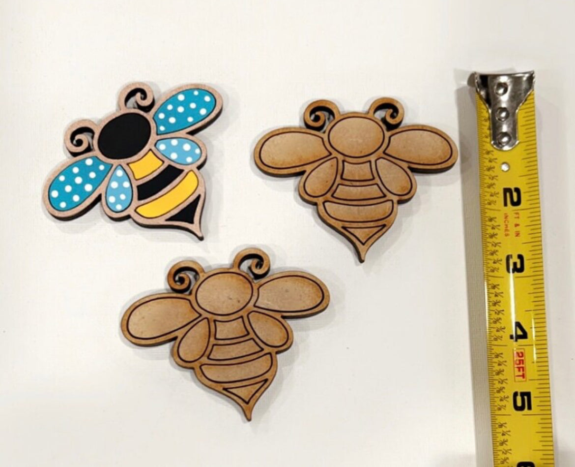 Trio of Bees - DIY kit