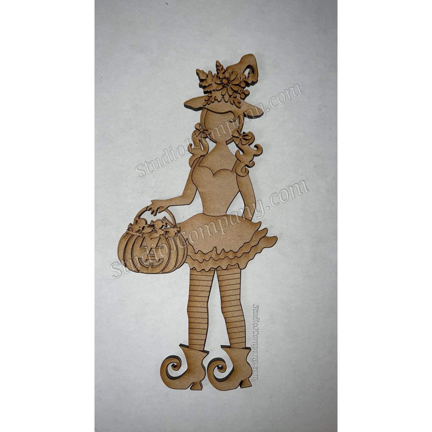 Large Trick or Treat Girl - DIY Craft Kit