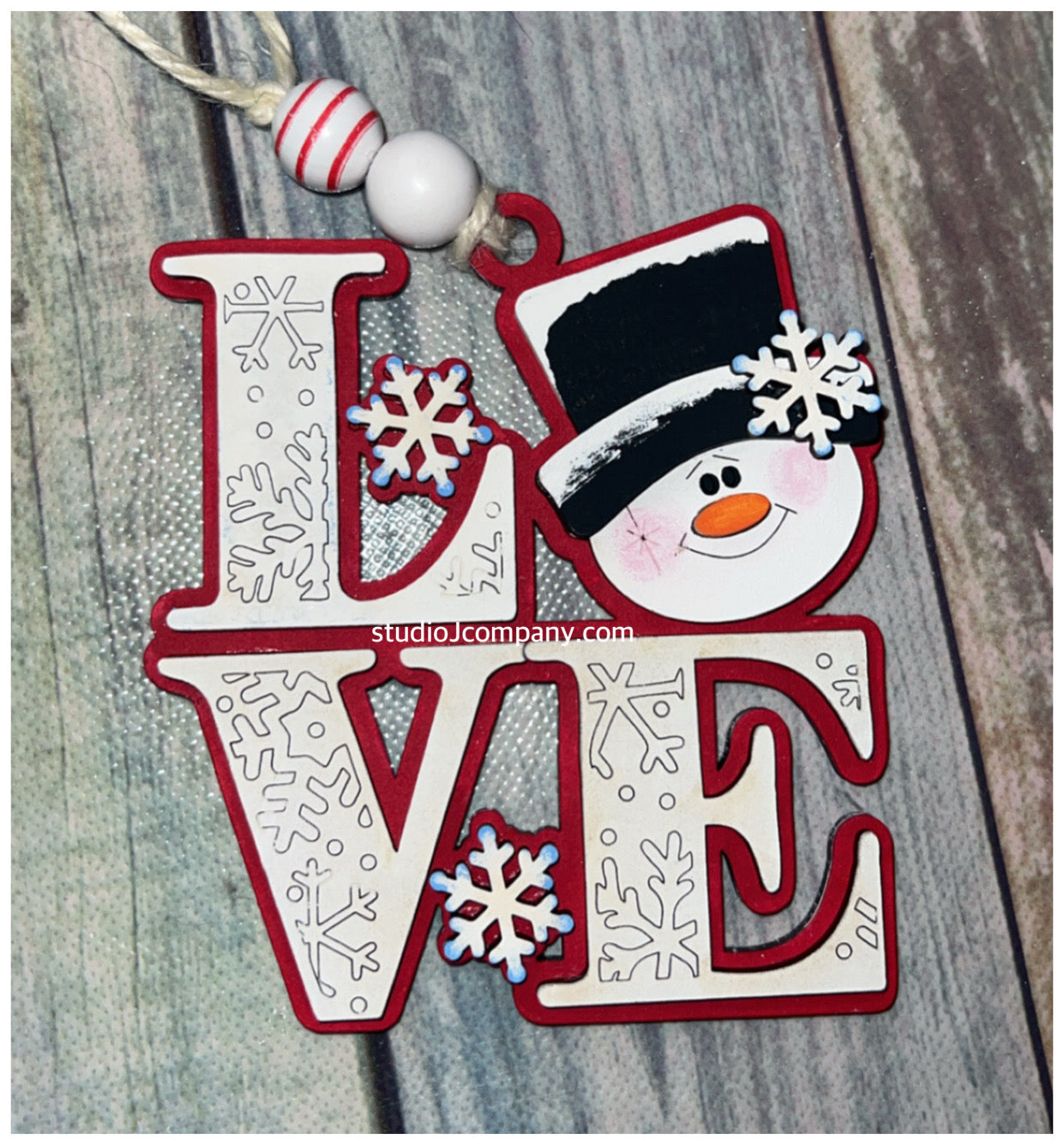 Snow What Fun Collection- 3 designs available- DIY Ornaments