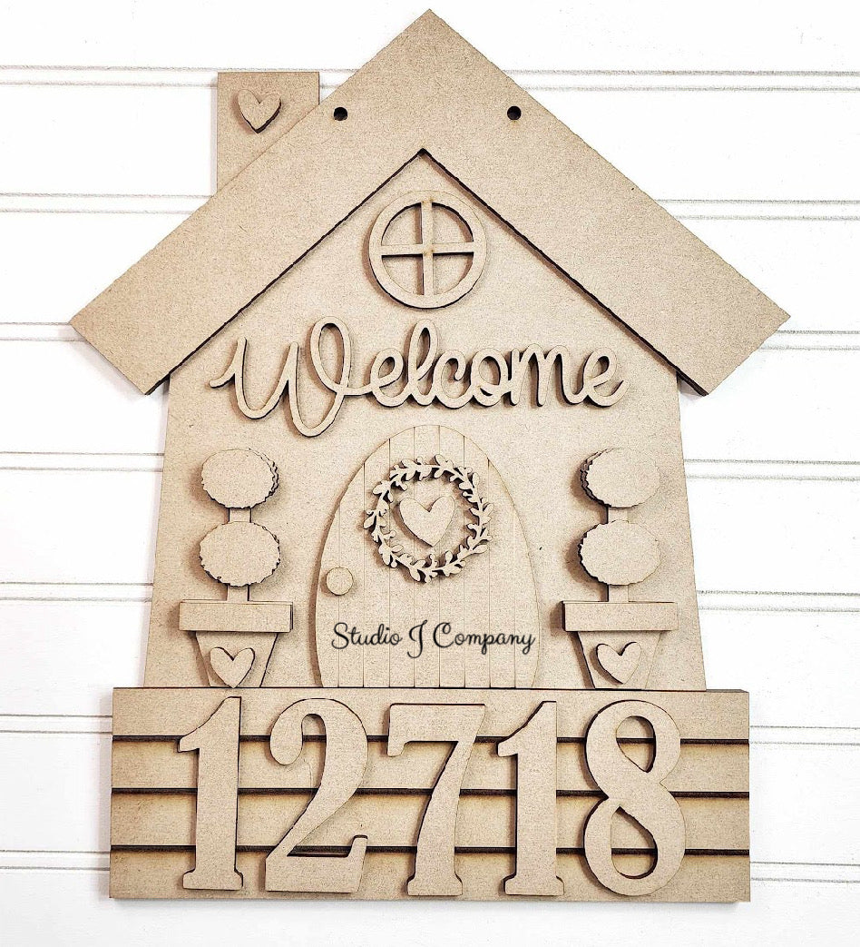 Welcome Home Sign - DIY Craft Kit