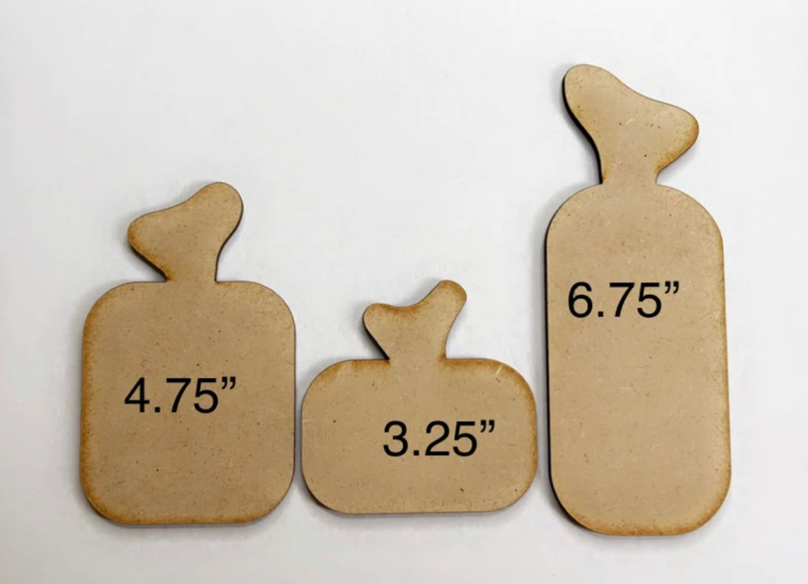 Pumpkin Trio Cut Outs