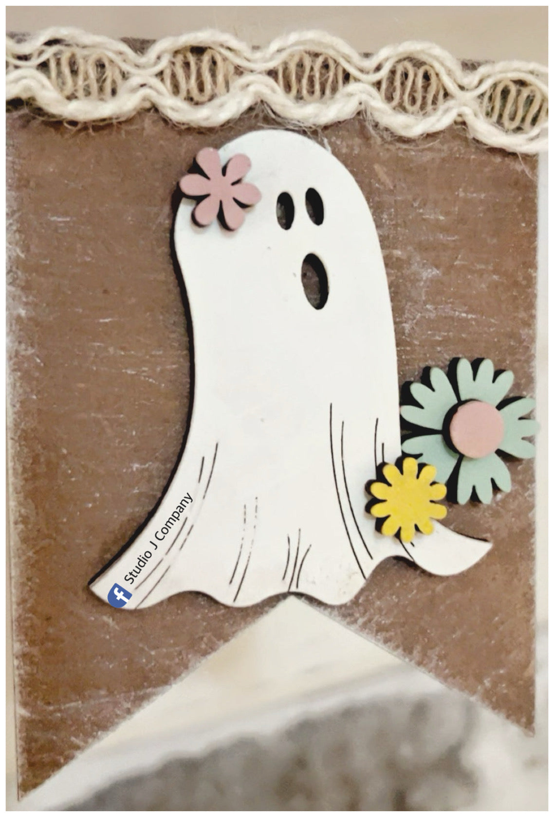 DIY Craft Kit- Boho Ghost Garland Banner