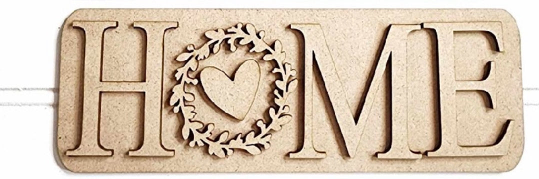 Welcome Home Sign - DIY Craft Kit