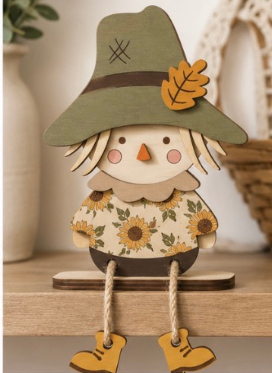 August 2026 Paint Party Live Event - Scarecrow Shelf Sitter Kit