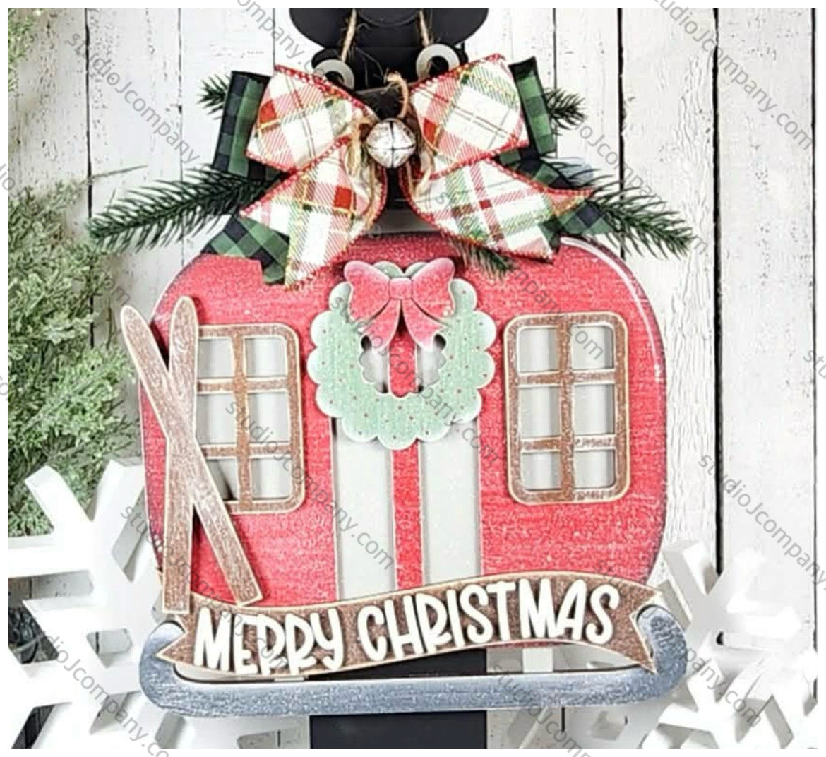Winter Ski Resort Collection - Gondola Door Hanger
