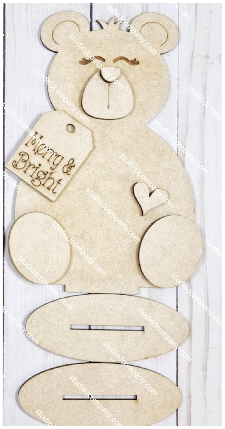 Polar Bear Shelf Sitter- DIY Craft Kit