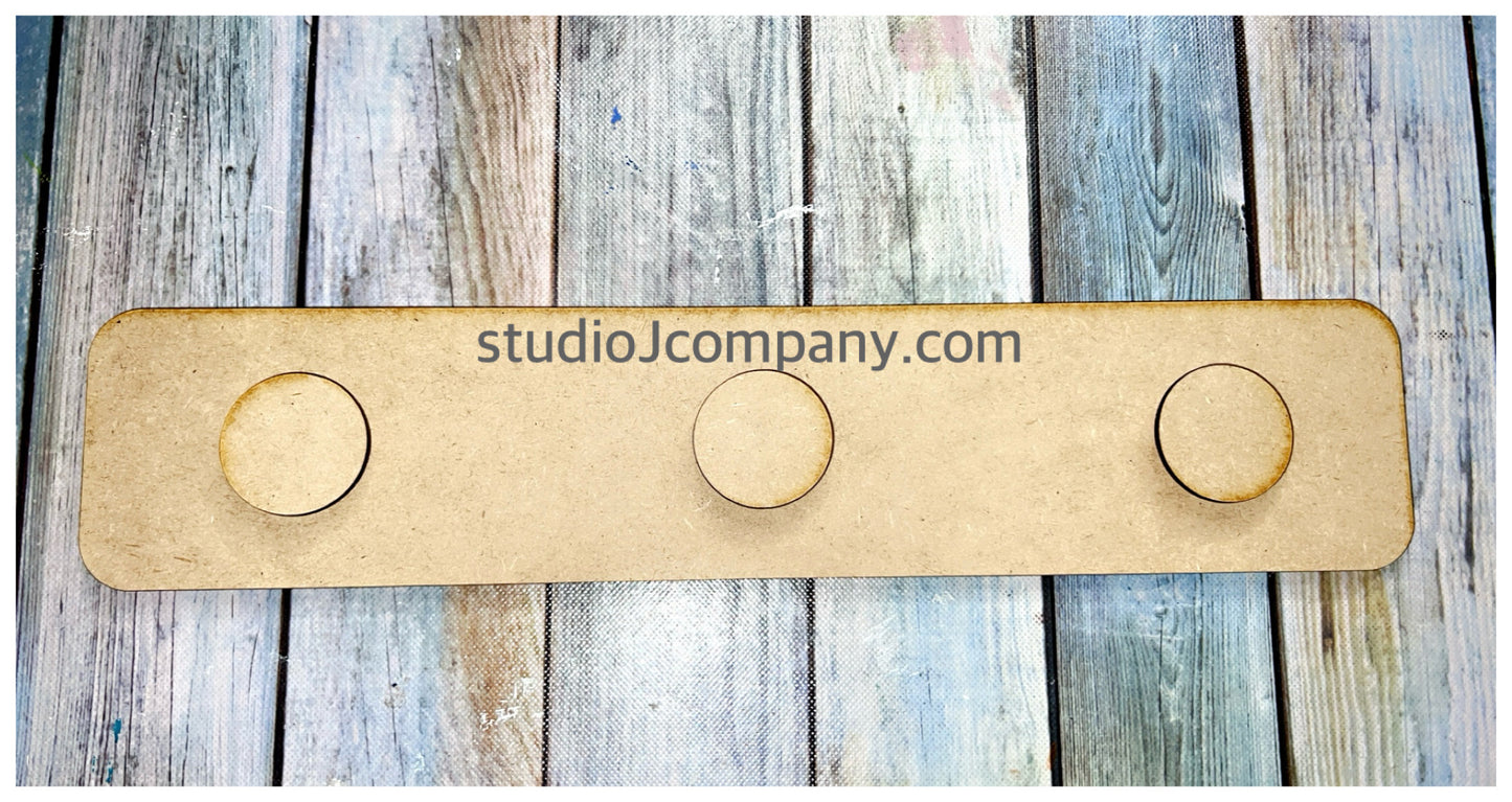 Peg Rail for Interchangeable Series