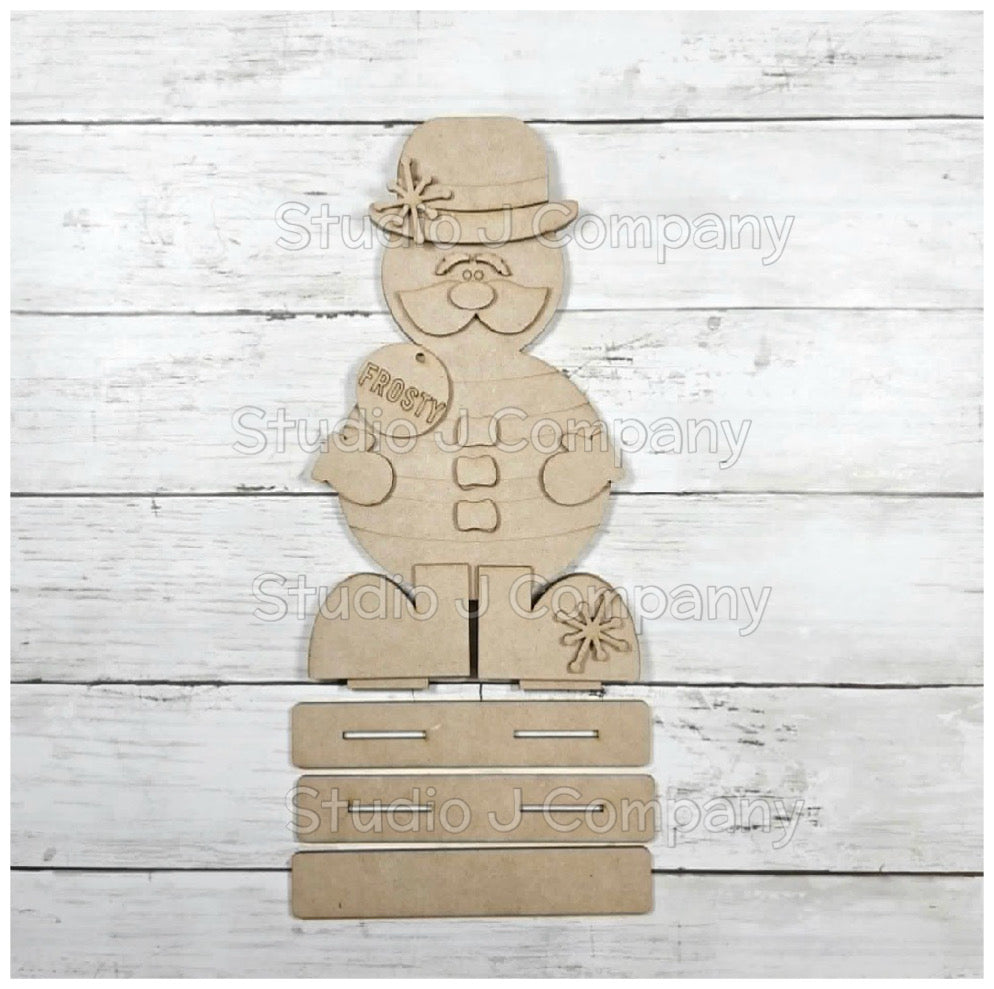 Classic Snowman Shelf Sitter - 2 designs to choose from