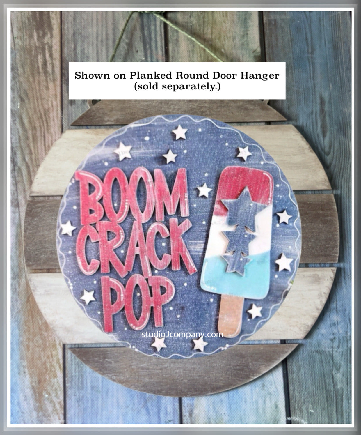 Boom Crack Pop Interchangeable Sign Kit