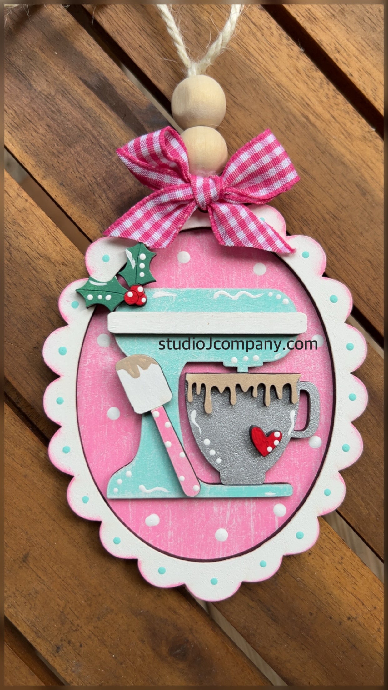Bake Shop Ornaments - 5 to choose from
