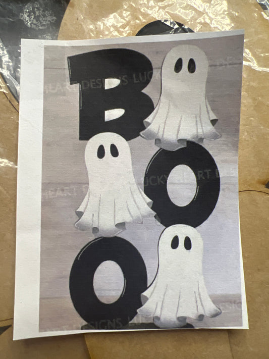 BOO Ghost Sign