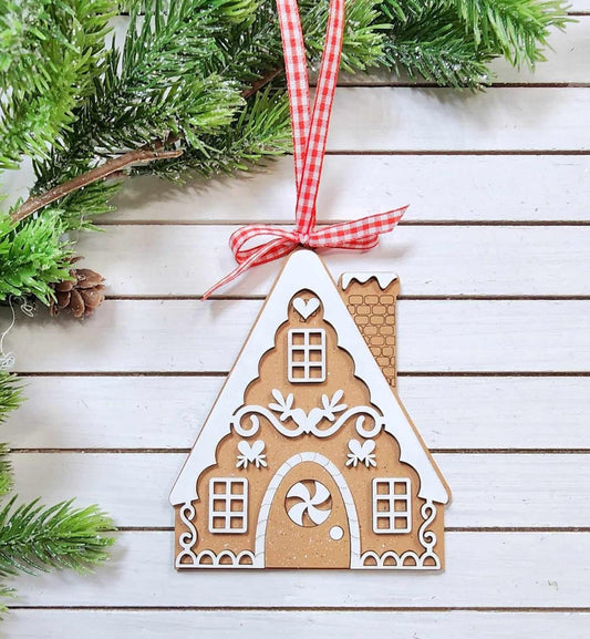 Gingerbread House Ornament