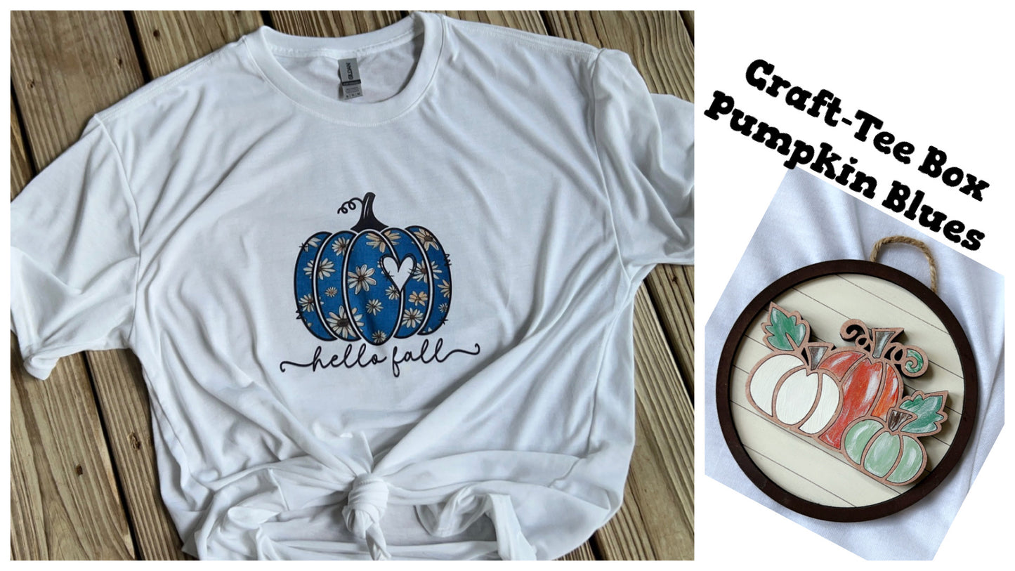 Craft-Tee Box - Pumpkin Blues