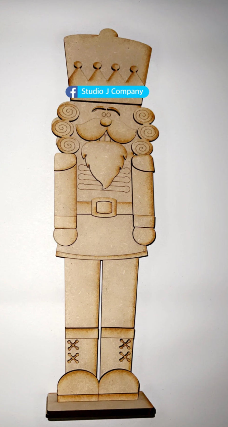 Nutcracker on Stand - DIY Craft Kit