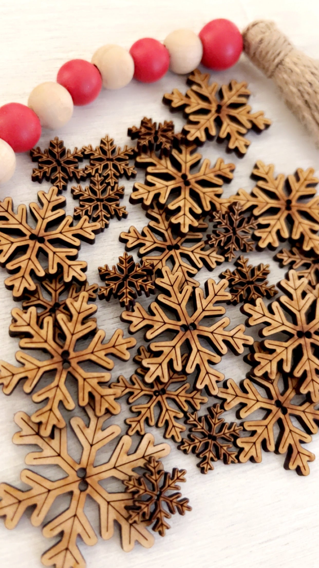 Winter Embellishments - Assortment of Snowflakes