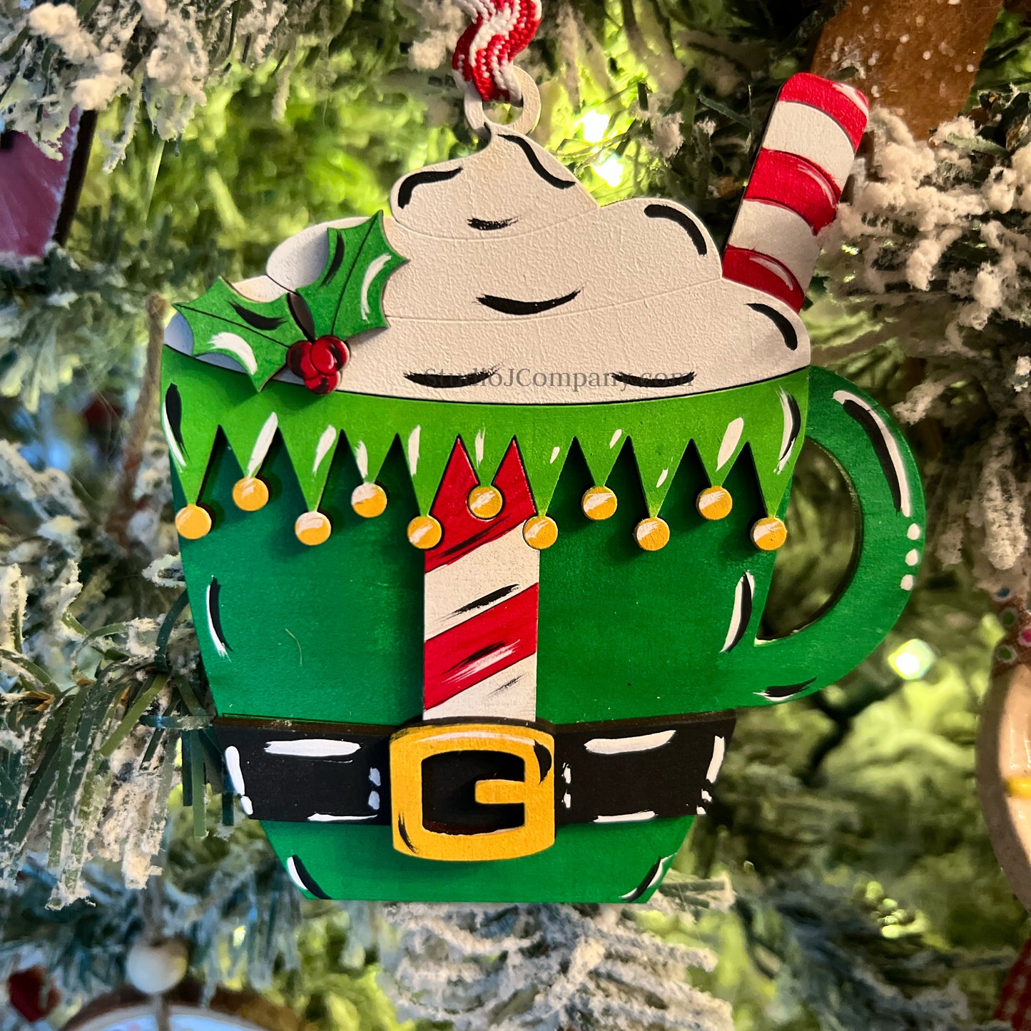 Hot Cocoa Mug Ornaments - DIY Kits