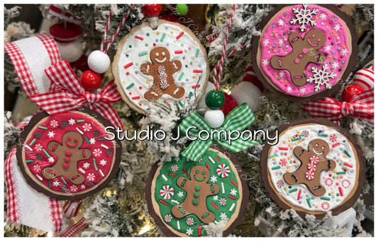 Countdown to Christmas - Sugar and Spice Box - Iced Cookies Trio- DIY kits