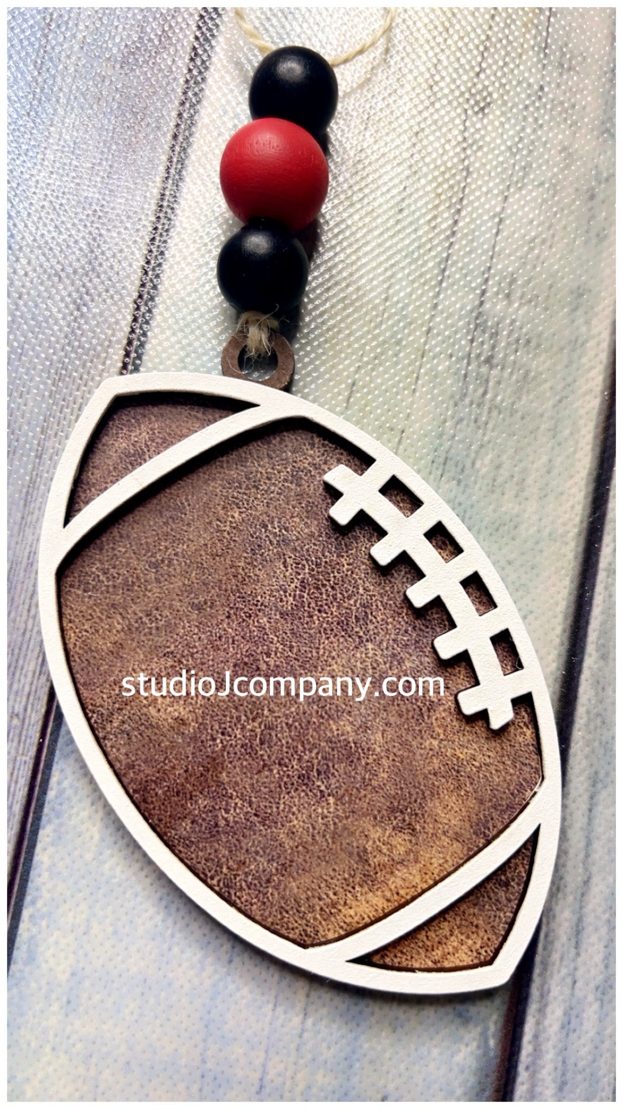 DIY Football Ornament