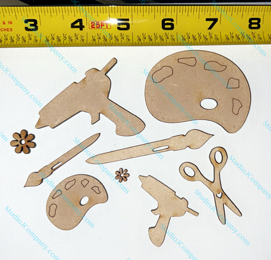 Crafter’s Embellishments- cut outs