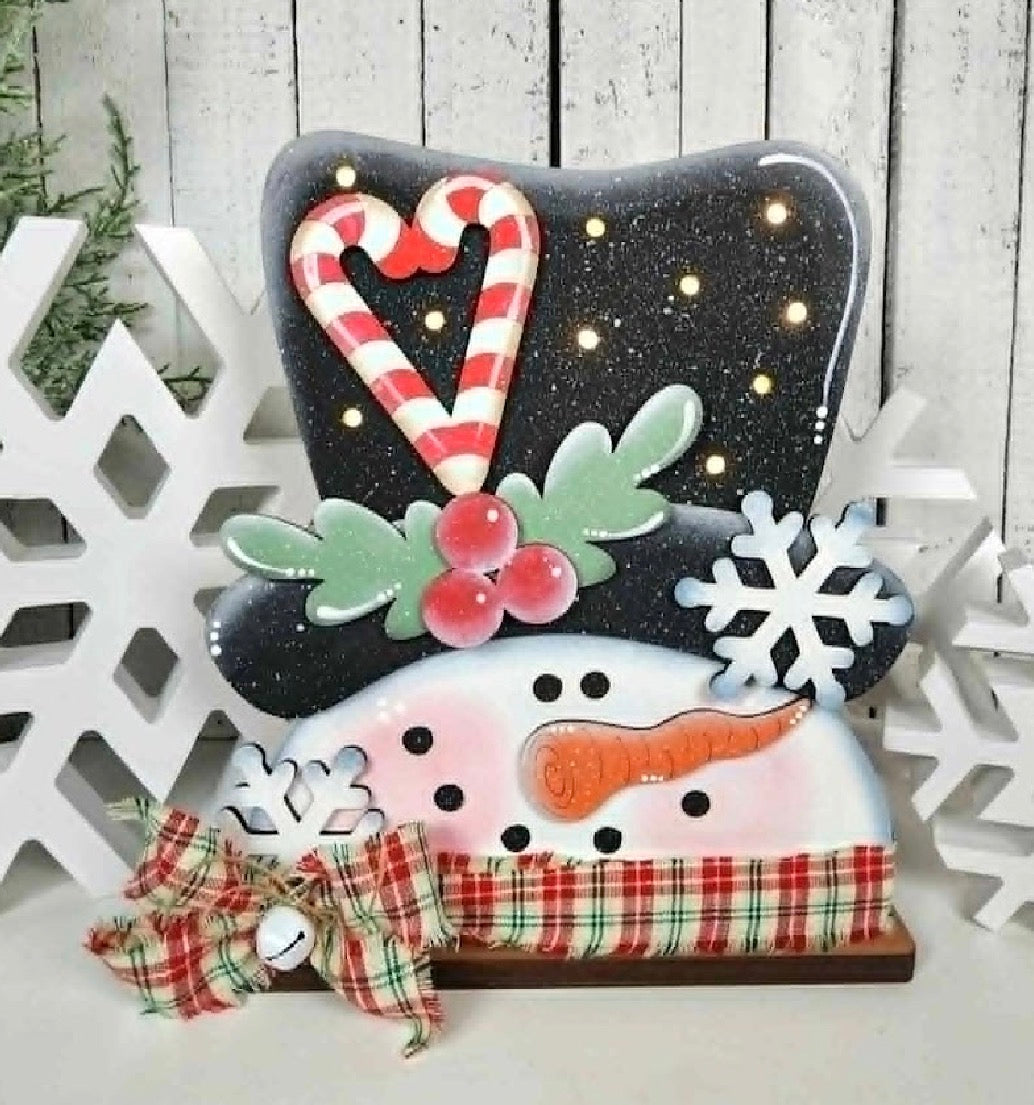 Sweet Snowman Shelf Sitter