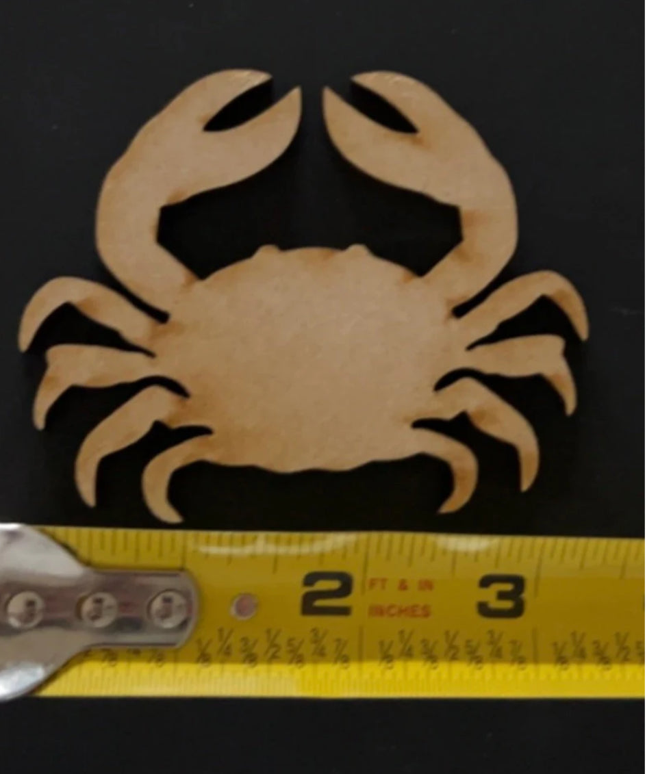 Crab Cutouts Bundle of 4