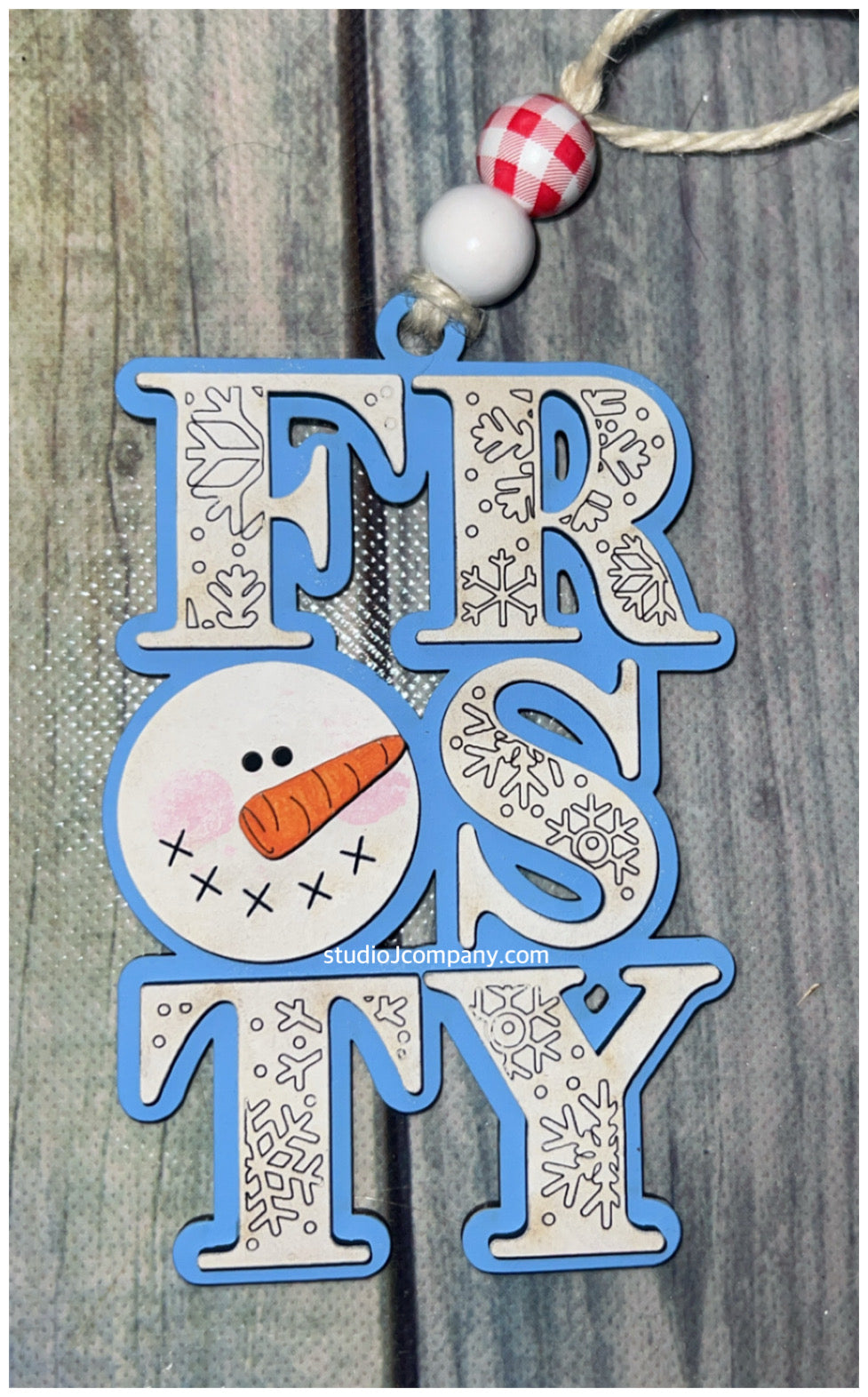 Snow What Fun Collection- 3 designs available- DIY Ornaments