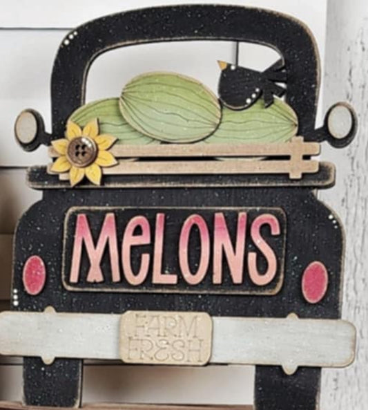 Vintage Watermelon Truck Door Hanger