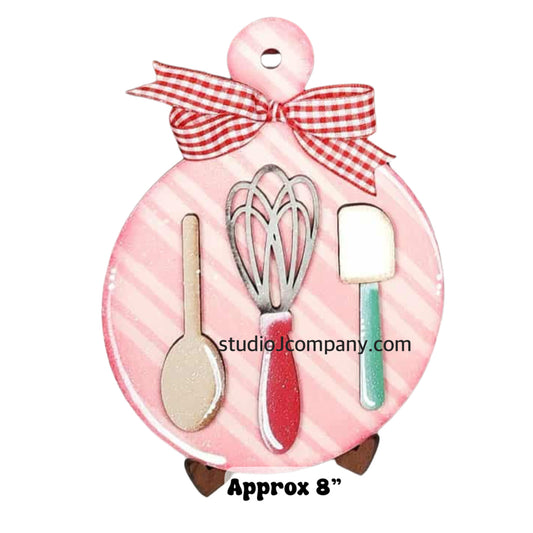 Faux Cutting Board Baking Utensils