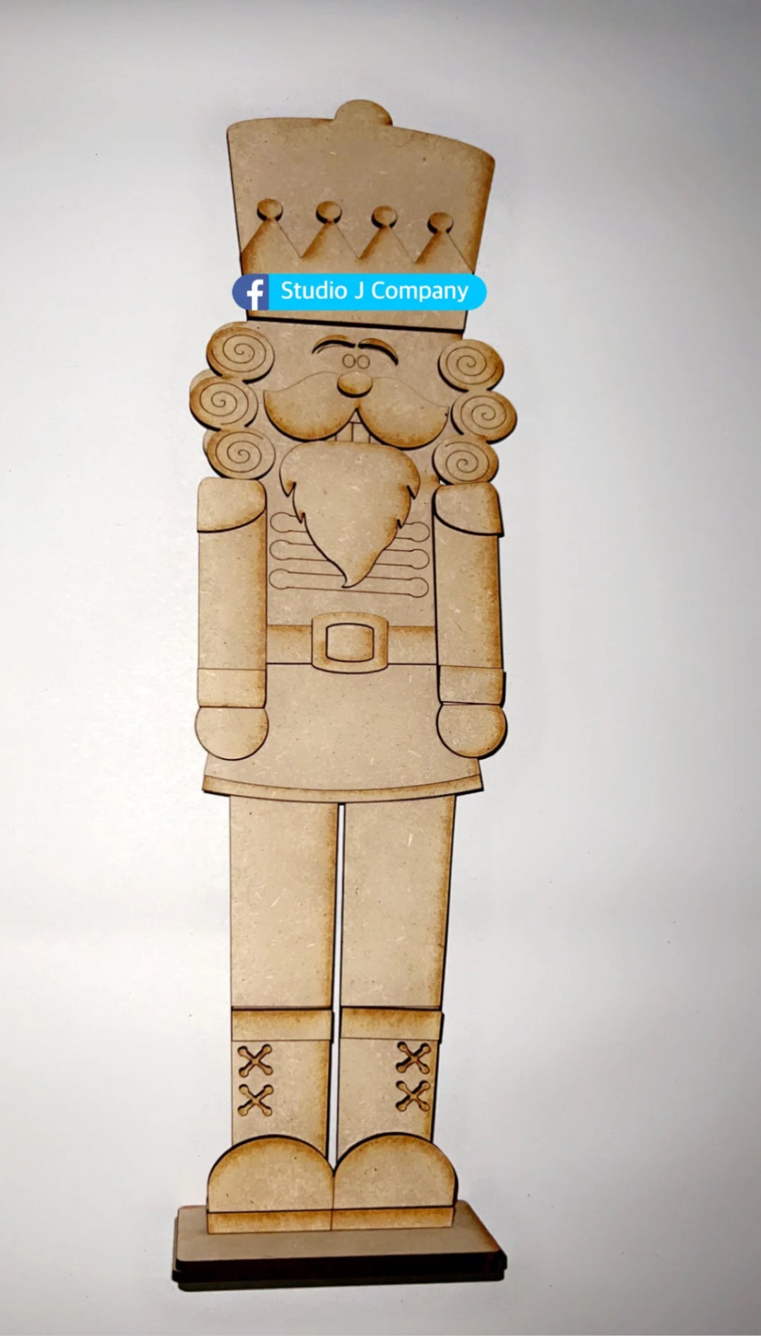 Nutcracker on Stand - DIY Craft Kit