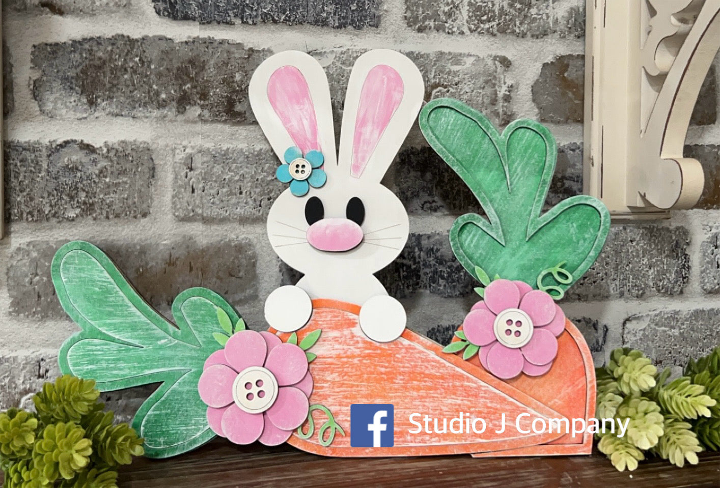 Easter Bunny Shelf Sitter- DIY Kit