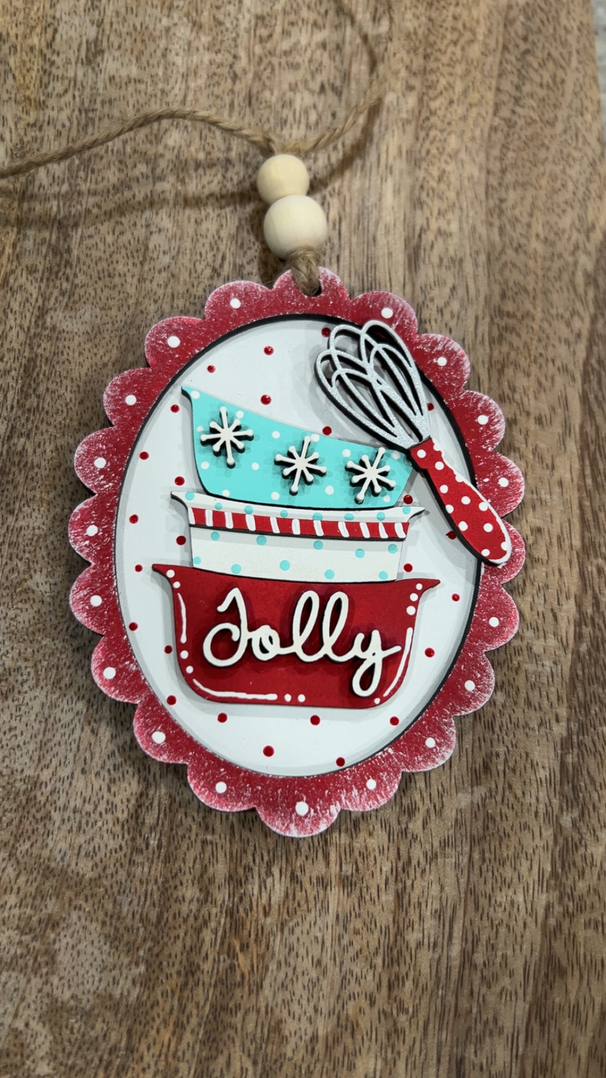 Bake Shop Ornaments - 5 to choose from