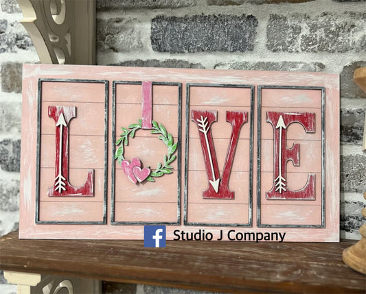 LOVE sign - DIY Craft Kit