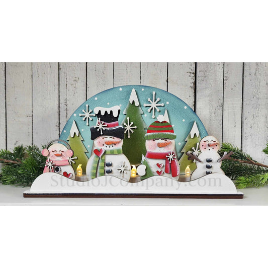Winter Wonderland Votive/Tea Light Holder