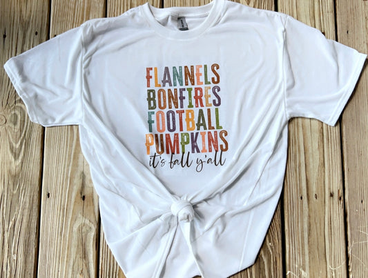My Favorite Things about Fall Tee