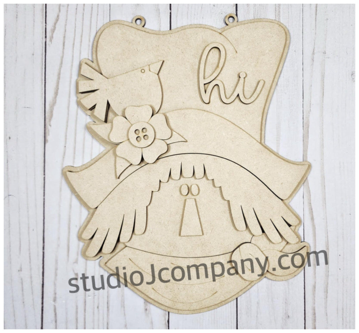 Scarecrow Doorhanger DIY kit