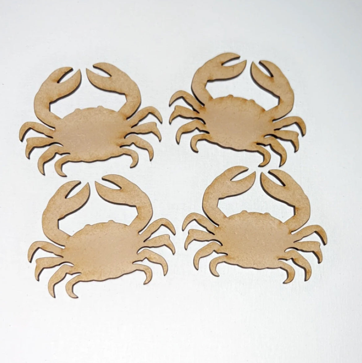 Crab Cutouts Bundle of 4