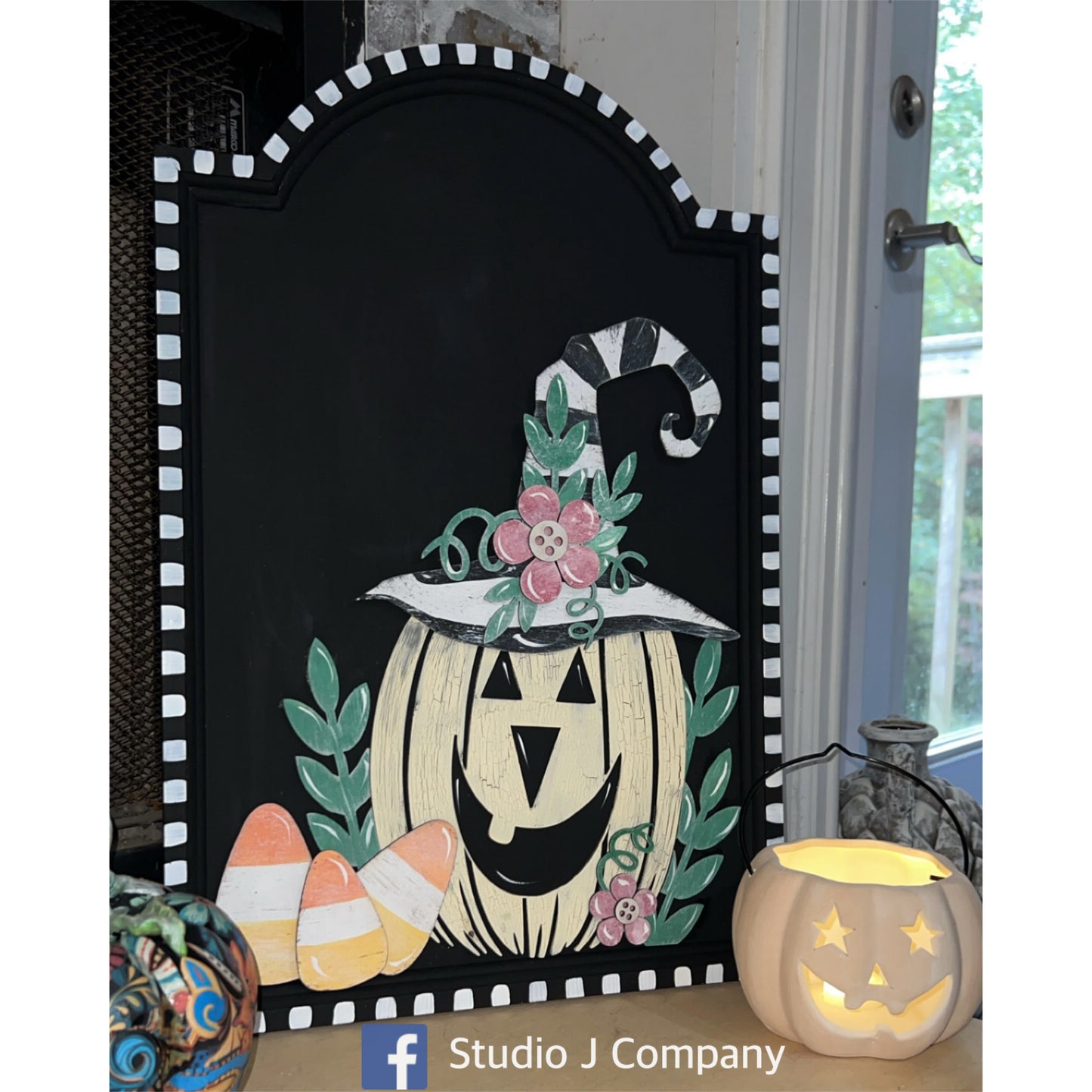 Large Boho Jack-o-Lantern - DIY Kit