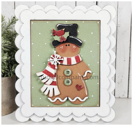 Victorian Gingerbread Man Sign