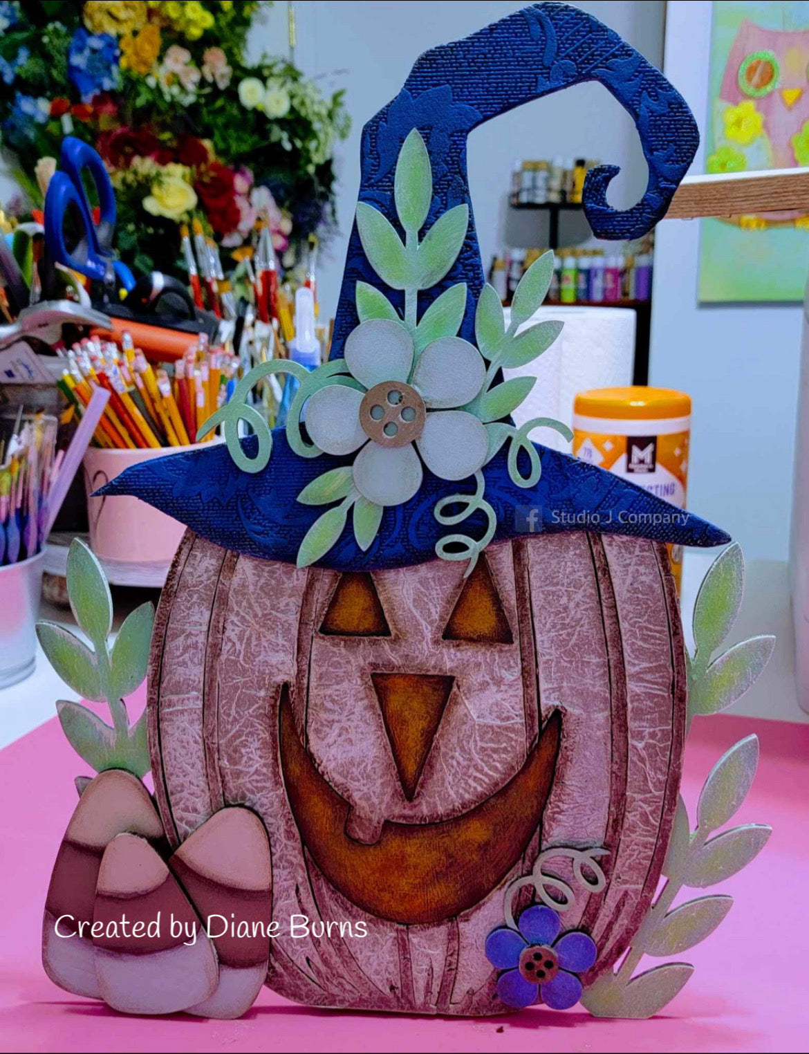 Large Boho Jack-o-Lantern - DIY Kit