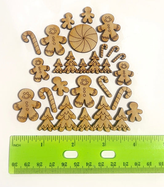 Gingerbread L’il Bits - 20 pieces