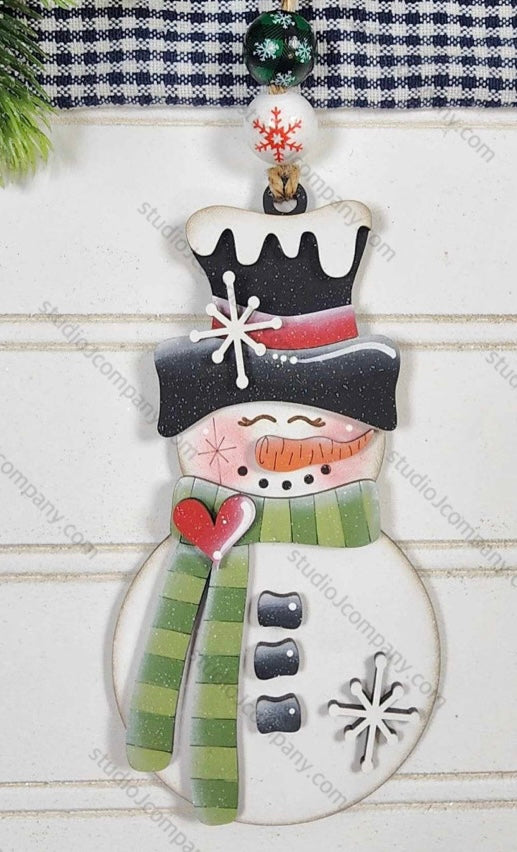 Jolly L’il Snowman Ornament