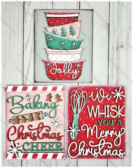 Christmas Baking Sign- 3 styles available